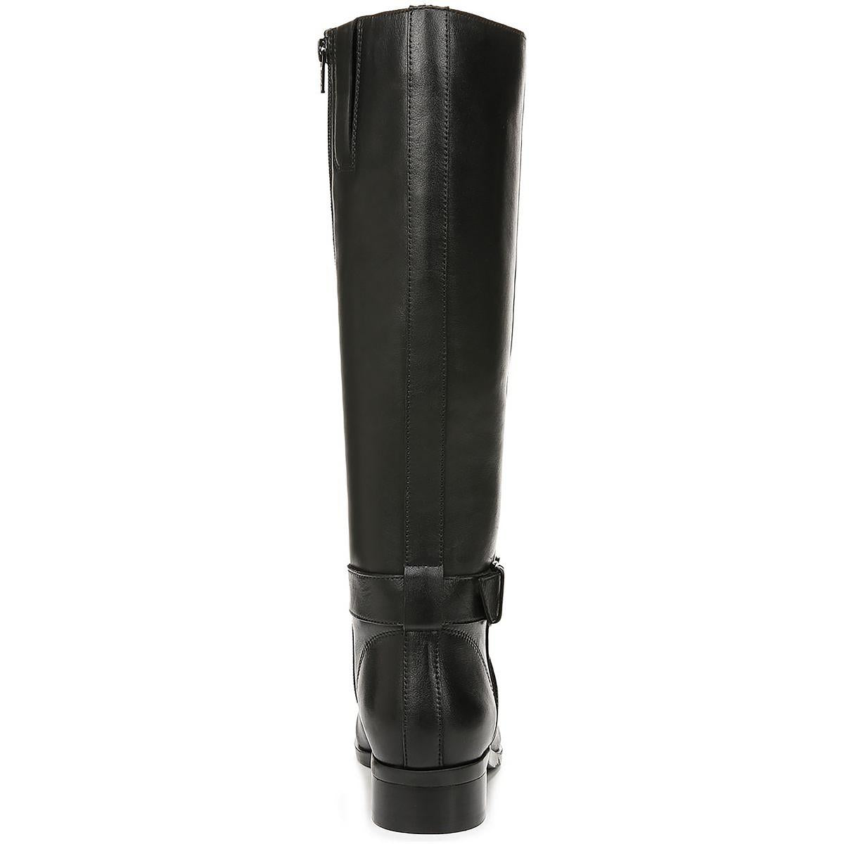 Raisa Womens Leather Knee-High Boots