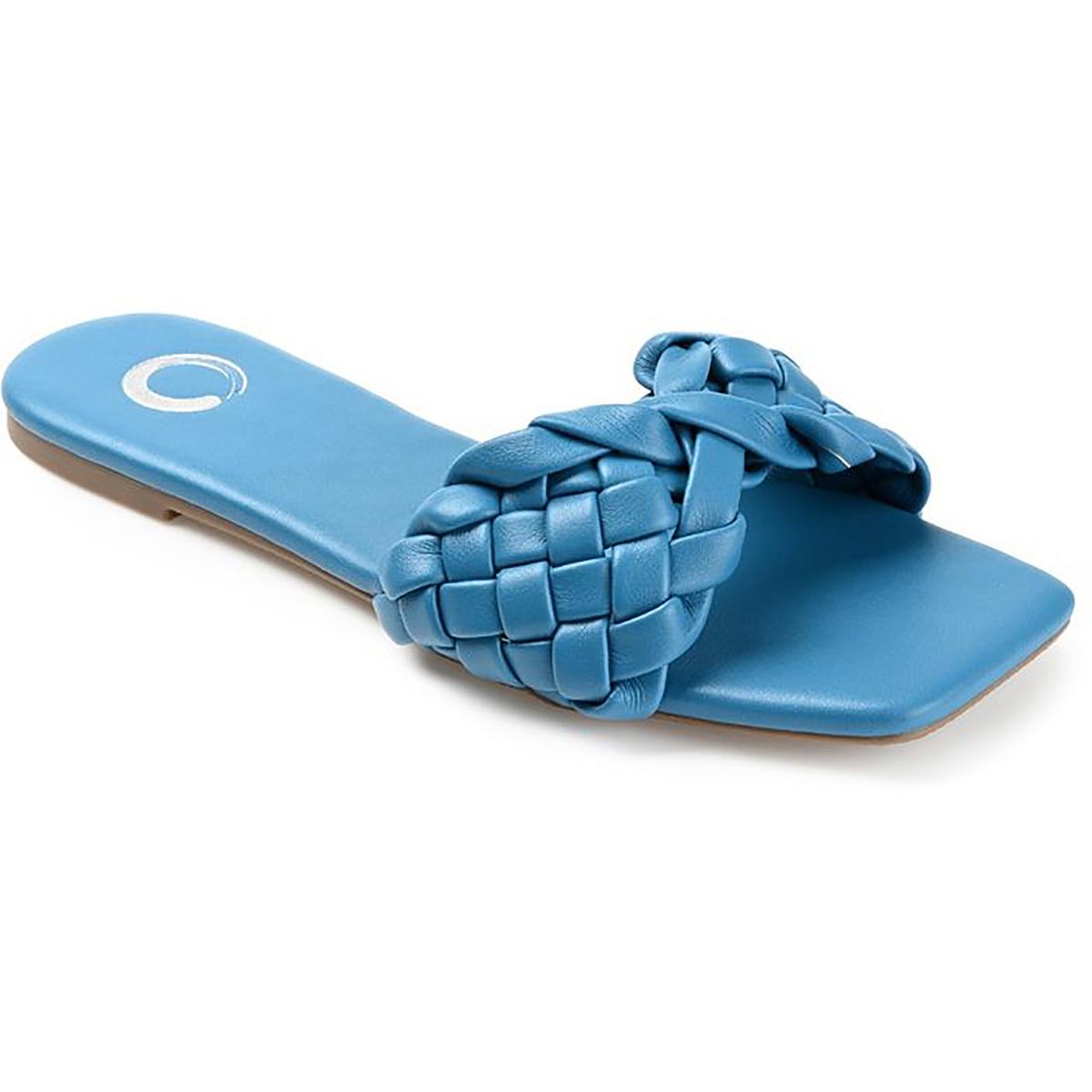 Tamiya  Womens Knot-Front Slide Sandals