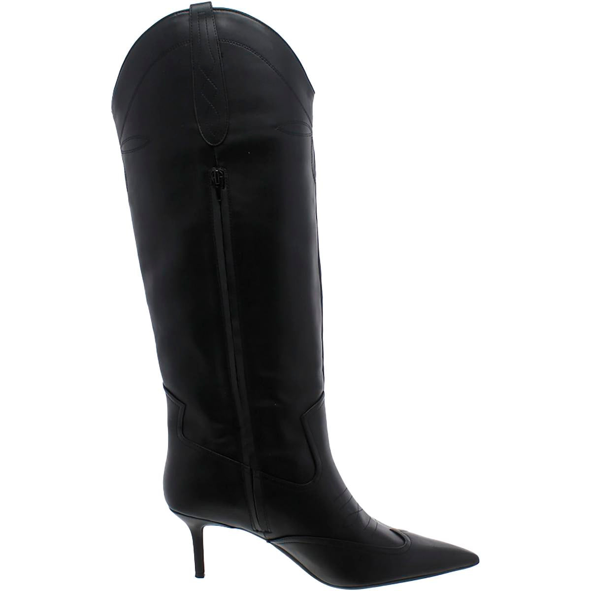 Hayleigh Womens Faux Leather Knee-High Boots