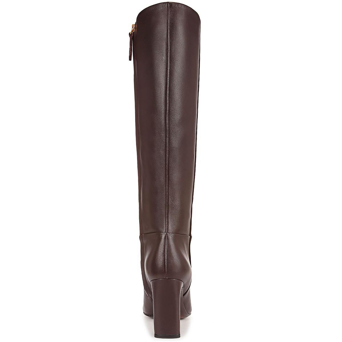 Flexa High Womens Leather Wide Calf Knee-High Boots8