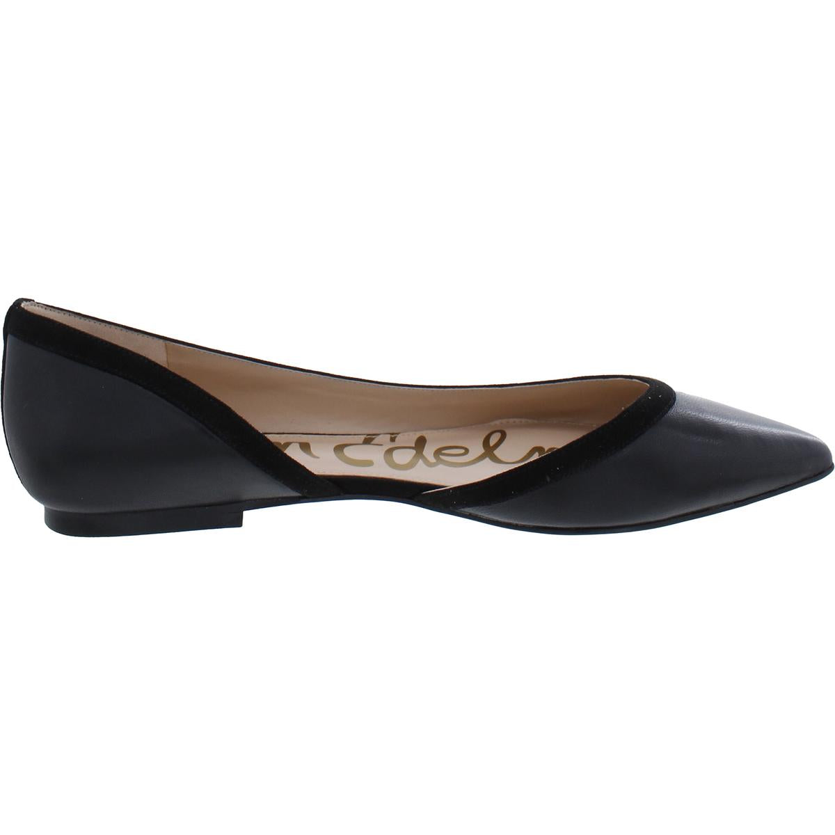 Rena Womens Leather Slip On D'Orsay2