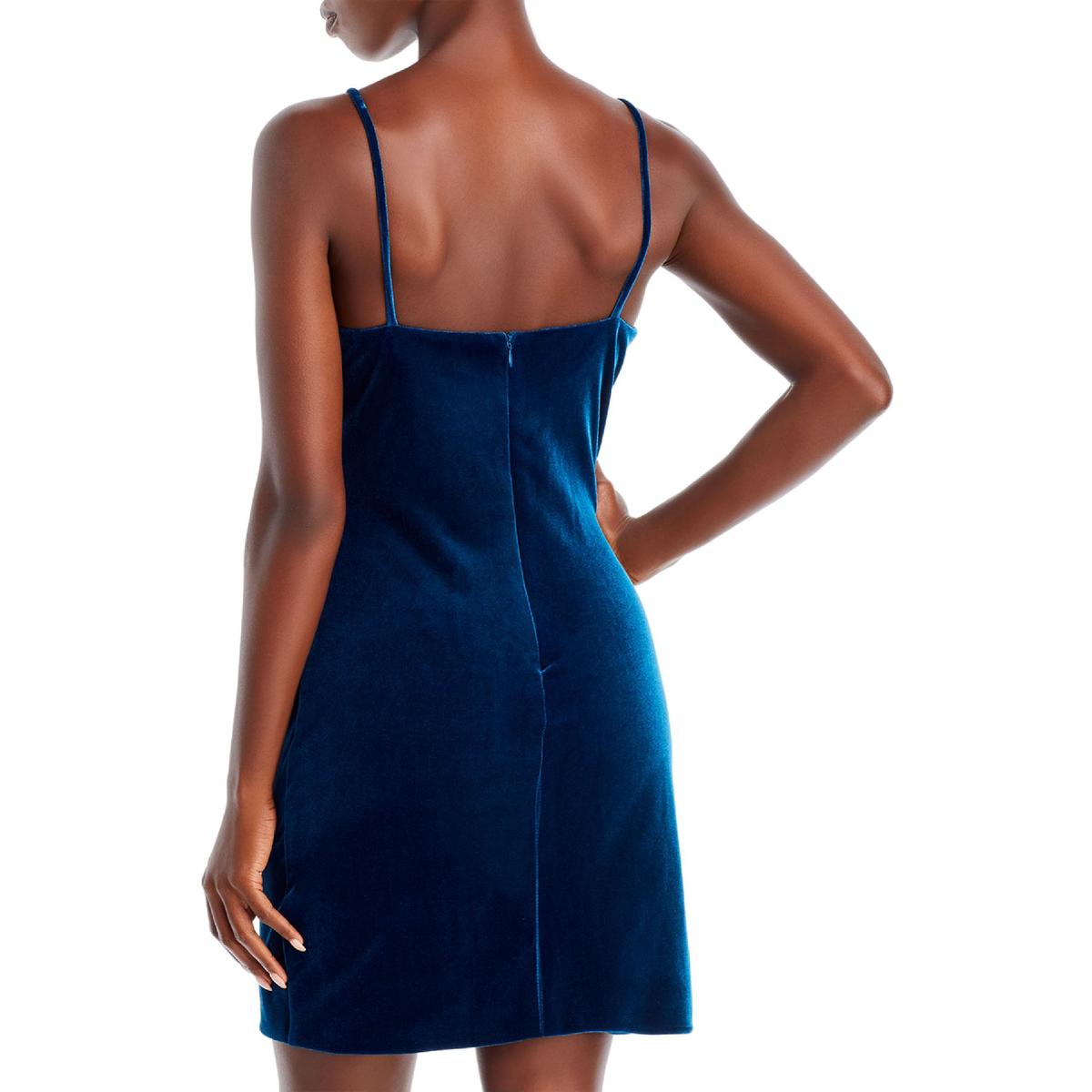 Womens Velvet Gathered Bodycon Dress