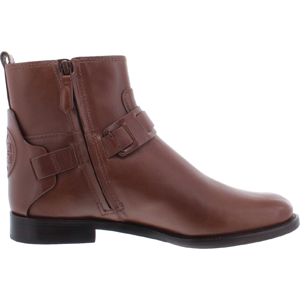 Colton Womens Leather Ankle Booties