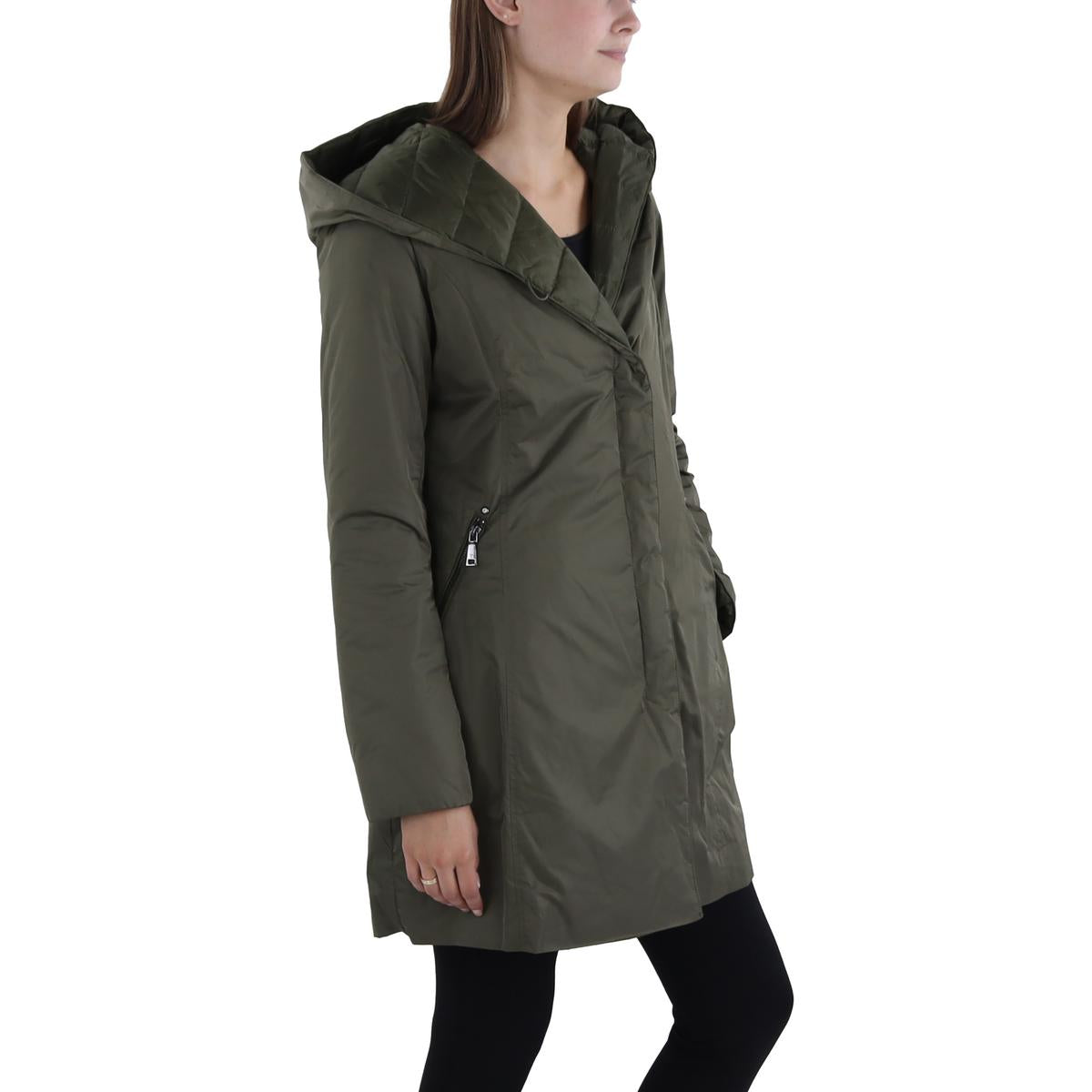 Womens Asymmetric Hooded Active