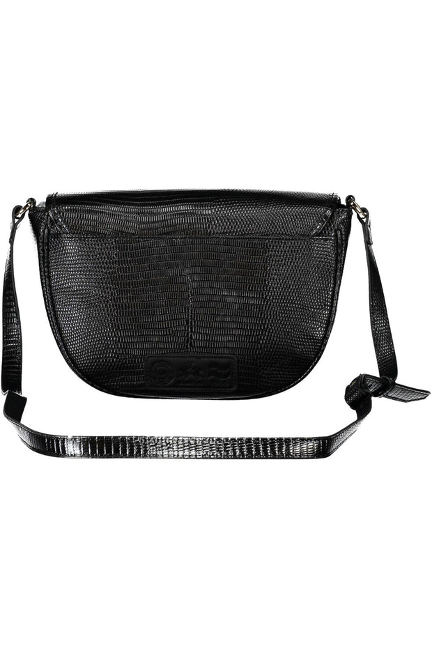 La Martina Black Leather Women's Handbag