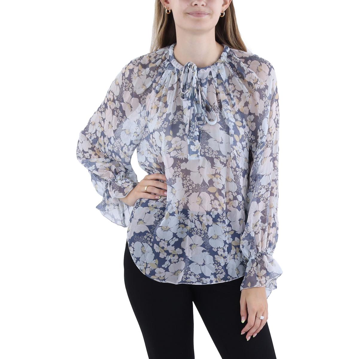 Womens Floral Print s Blouse