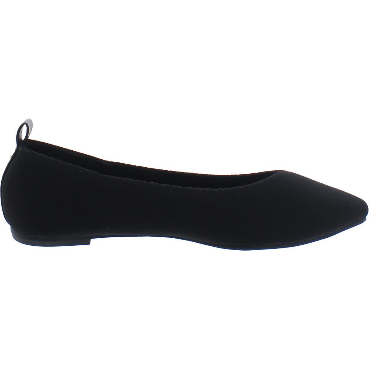 Womens Laceless Pointed Toe Ballet Flats