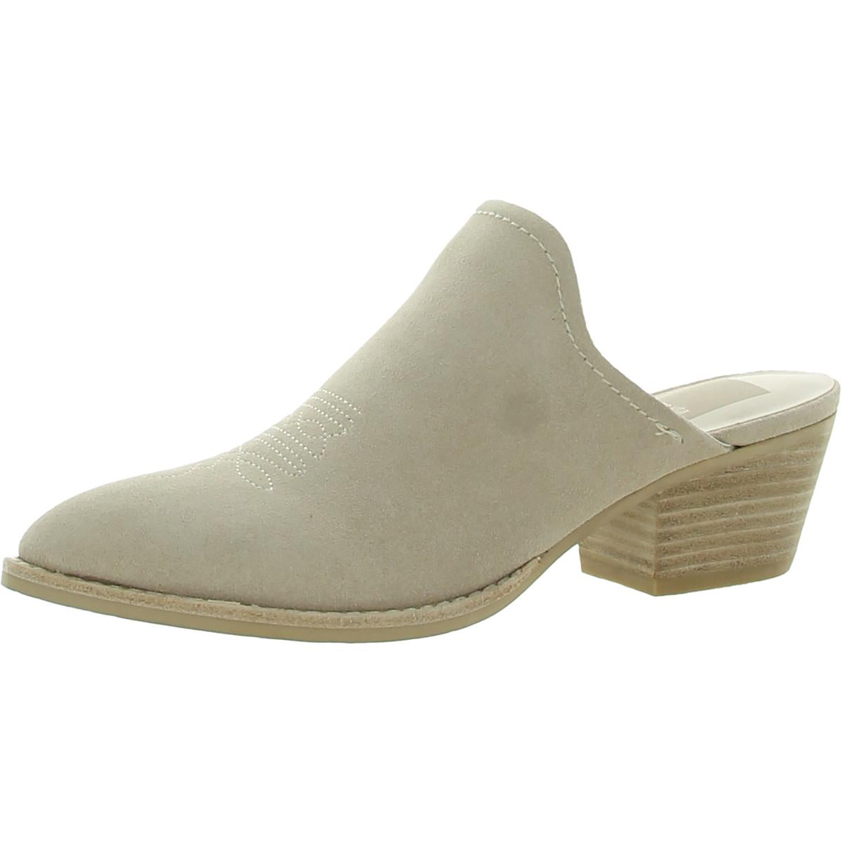 Shiloh Womens Leather Shooties Mules