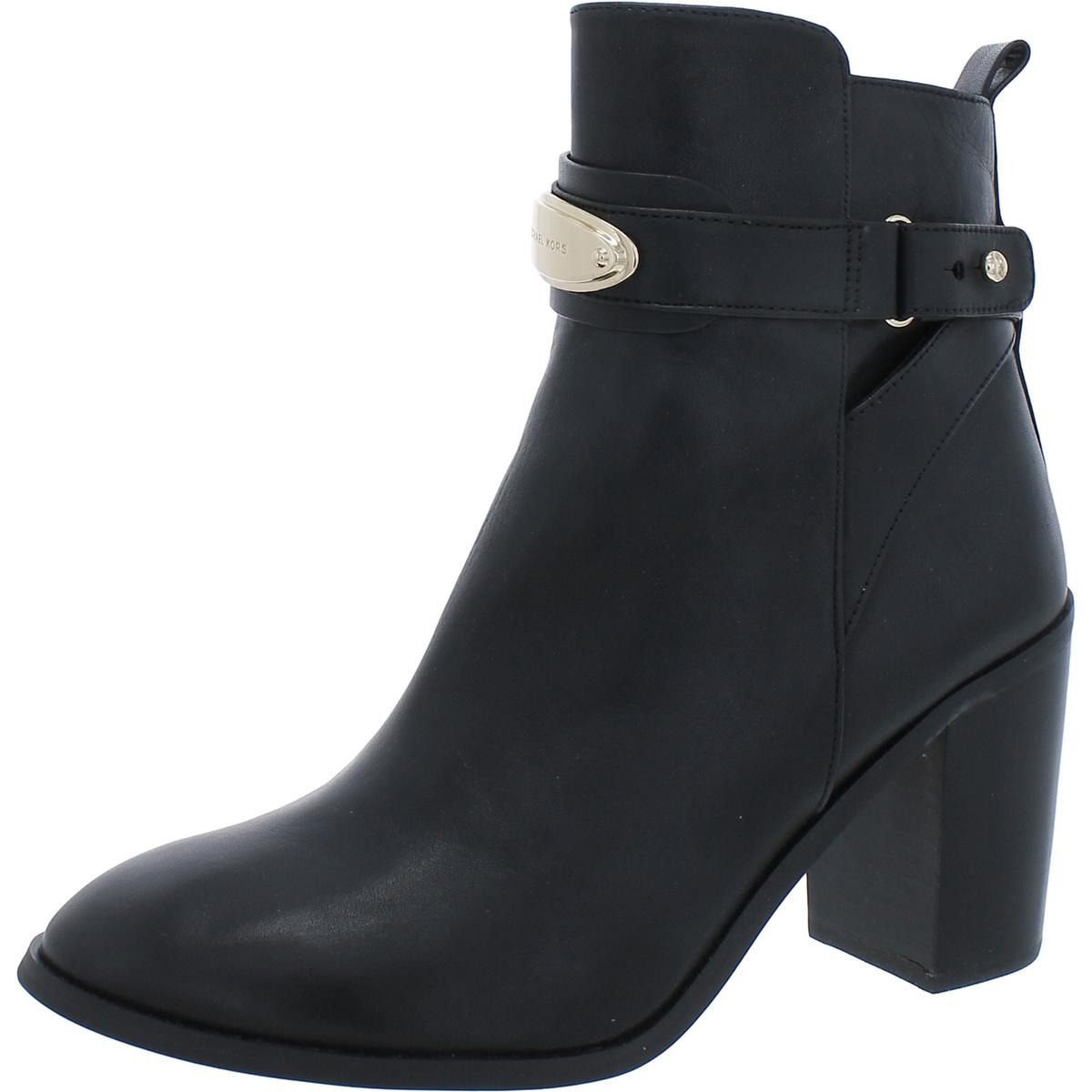 Darcy Womens Leather Dress Ankle Boots