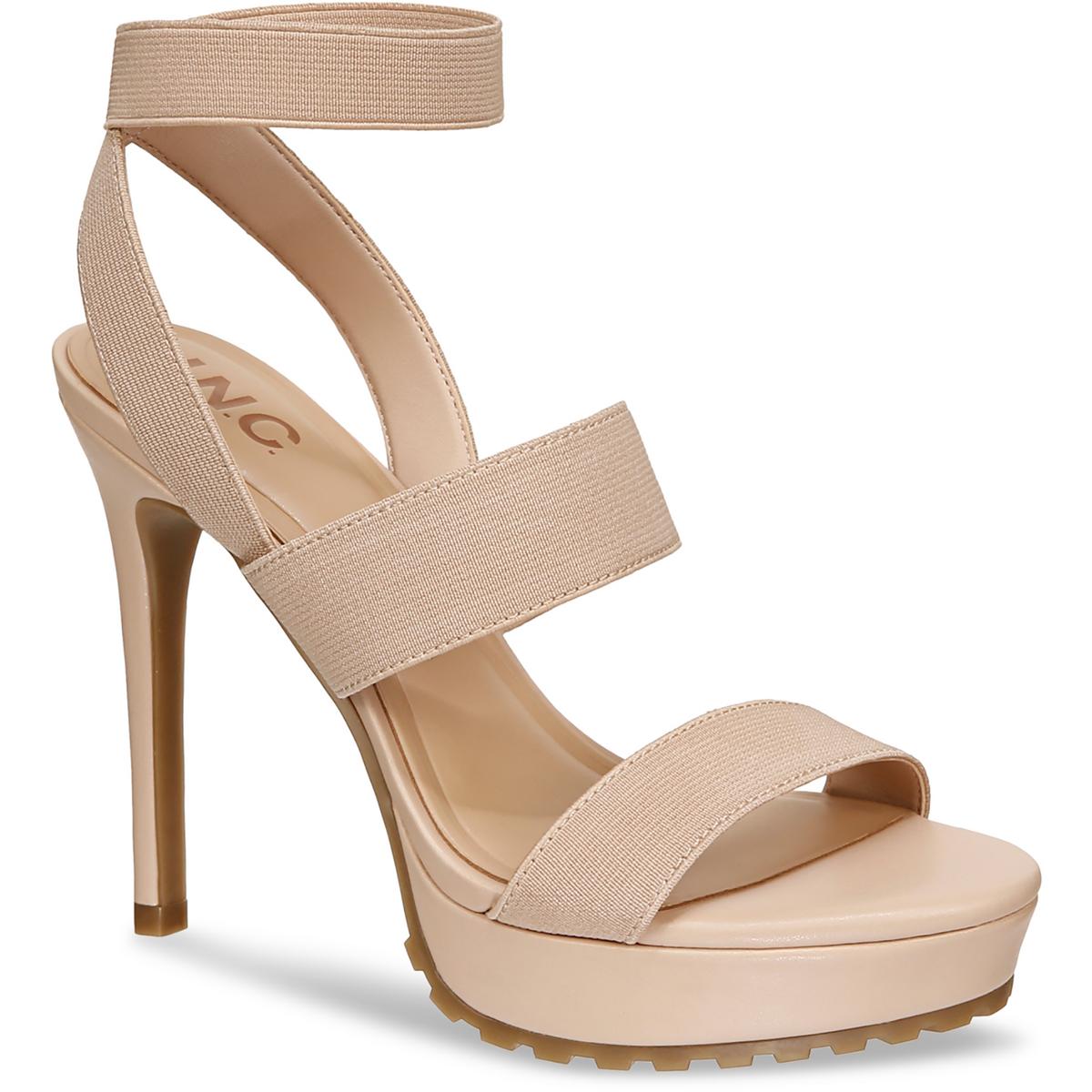 Cerina Womens Ankle Wrap Open Toe Platform Sandals