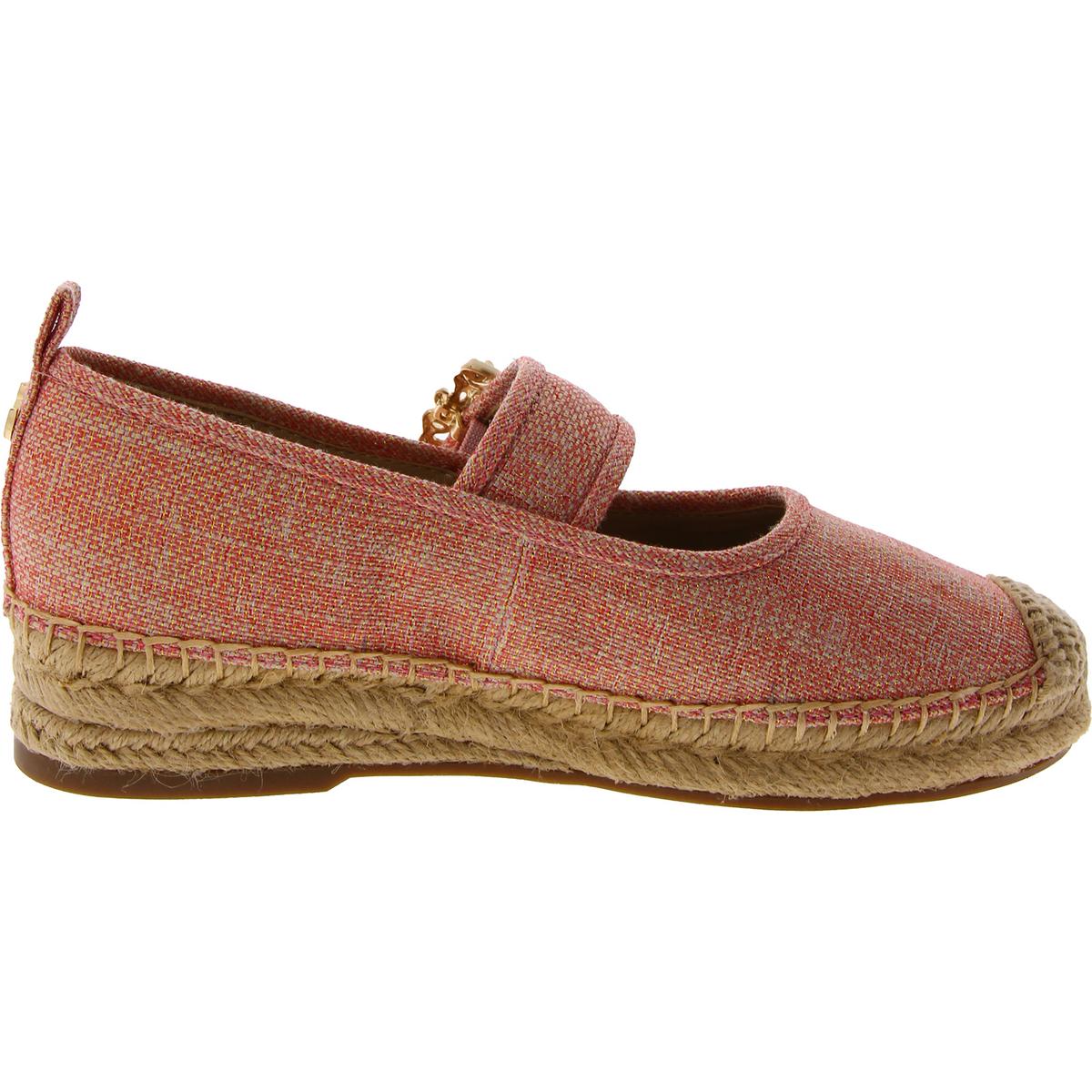 Maddy Womens Canvas Slip On Mary Janes