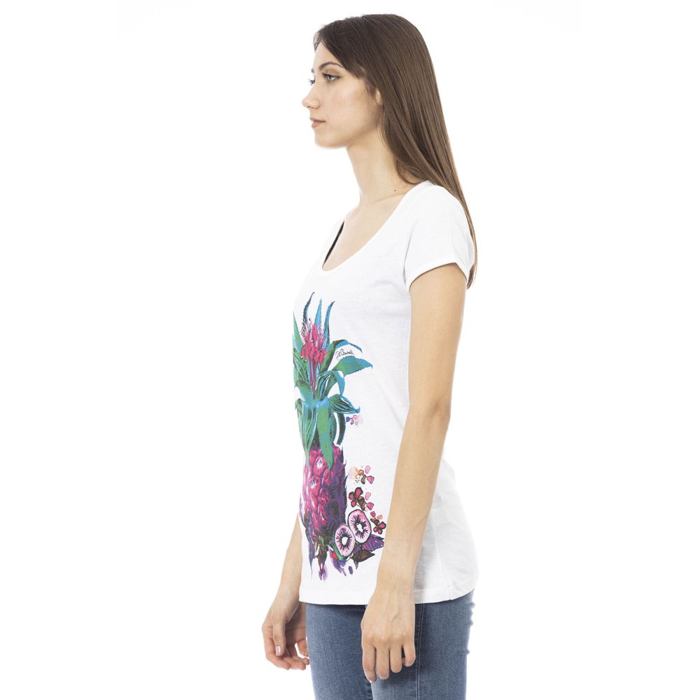 Just Cavalli White Cotton Women Women's T-Shirt