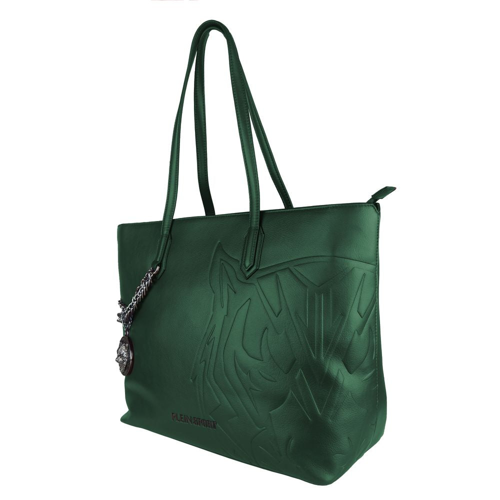 Plein Sport Green  Shoulder Women's Bag