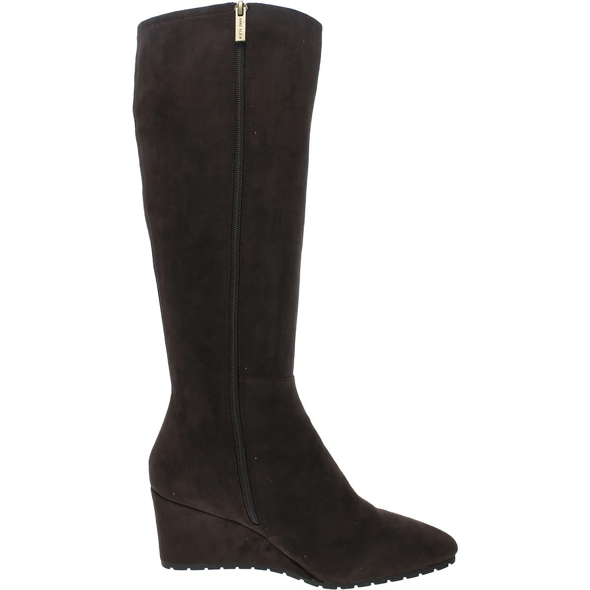 Valonia Womens Faux Suede Tall Knee-High Boots