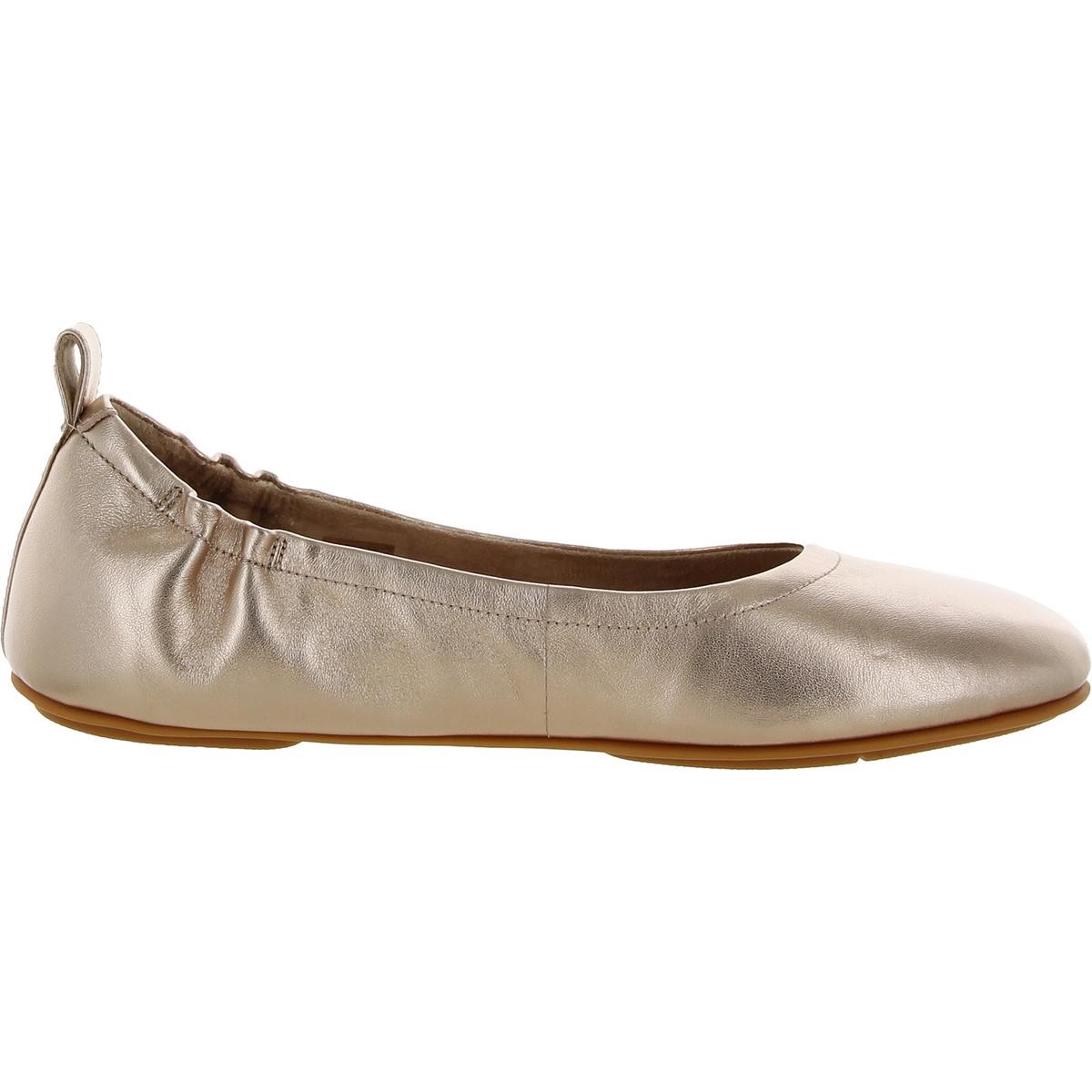 Allegro Womens Leather Ballet Flats