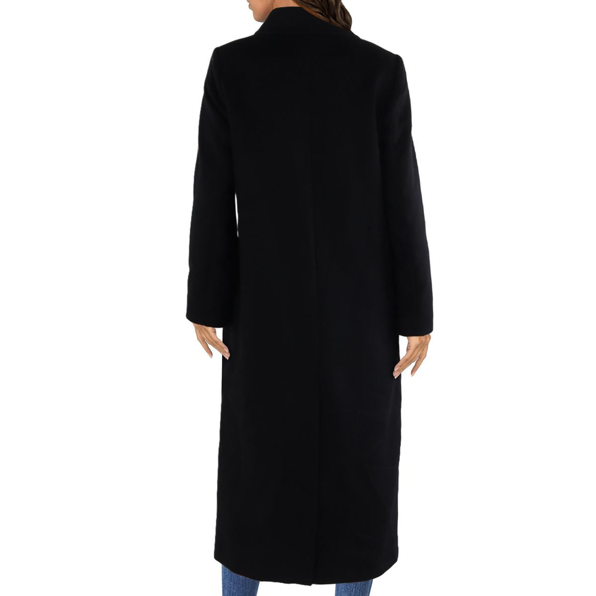 Channing Womens Wool Maxi Overcoat