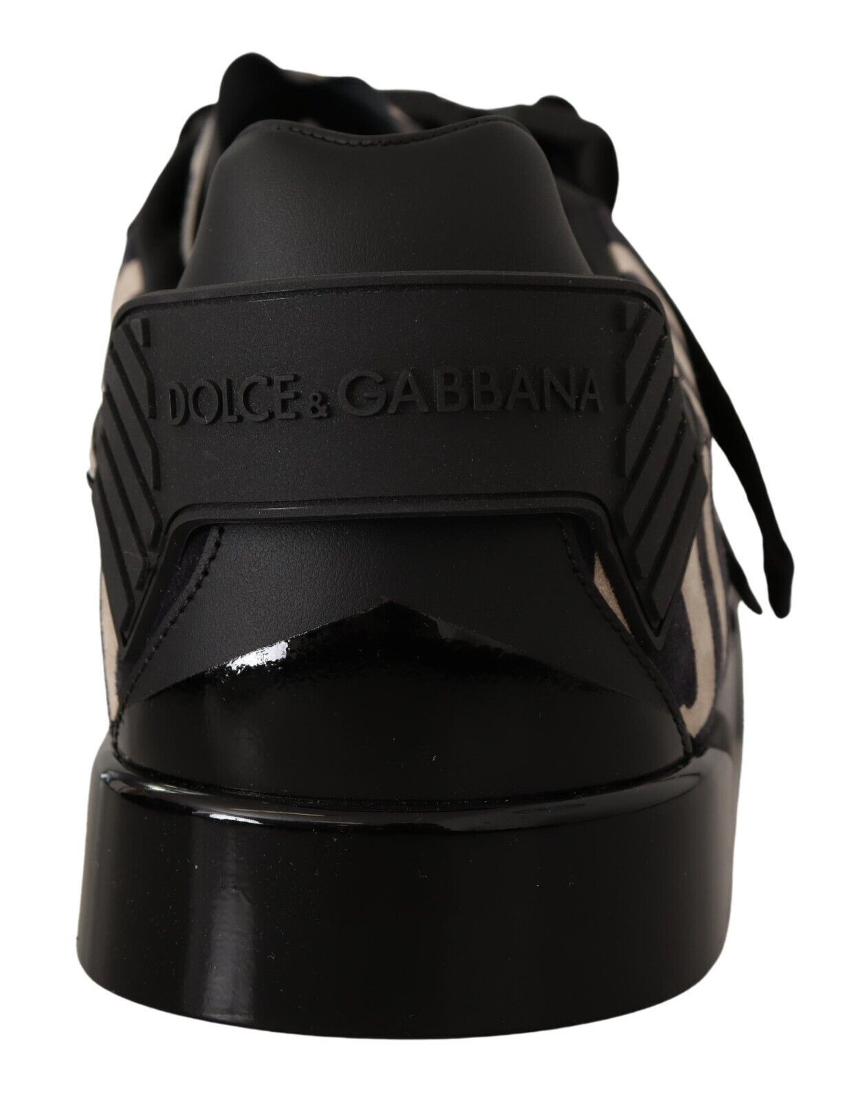 Dolce & Gabbana Zebra Suede Low Top Fashion Men's Sneakers