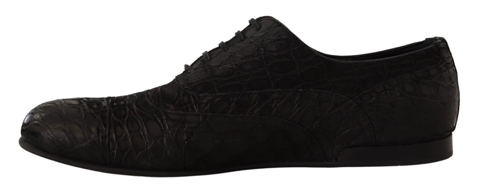 Dolce & Gabbana Elegant Exotic Leather Oxford Men's Shoes