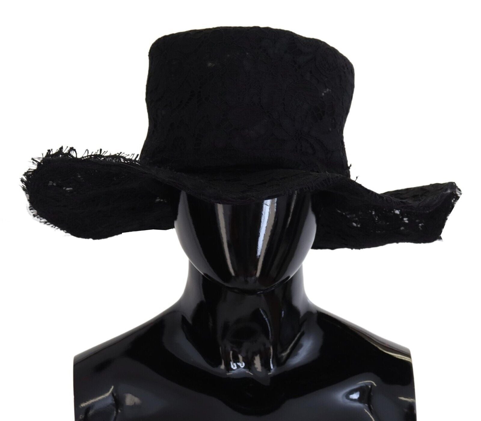 Dolce & Gabbana Elegant Black Top Hat - Timeless Fashion Women's Statement