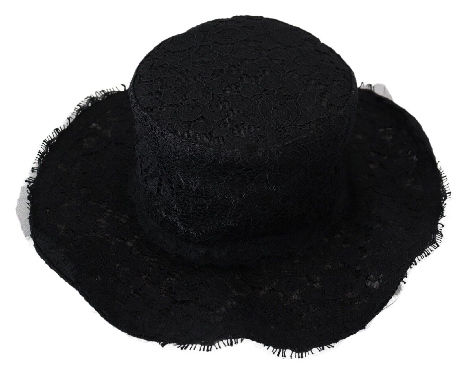 Dolce & Gabbana Elegant Black Top Hat - Timeless Fashion Women's Statement