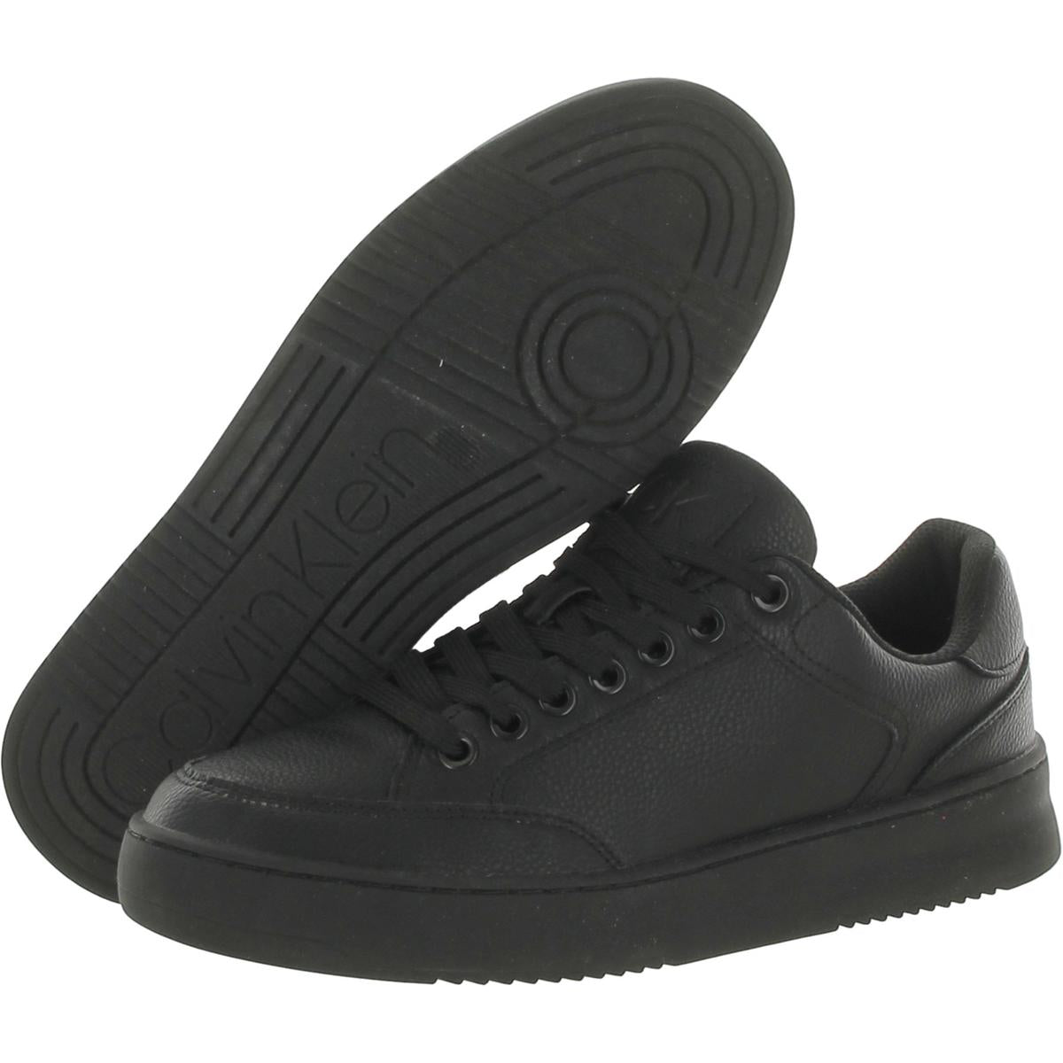 Mens Faux Leather Casual And Fashion Sneakers