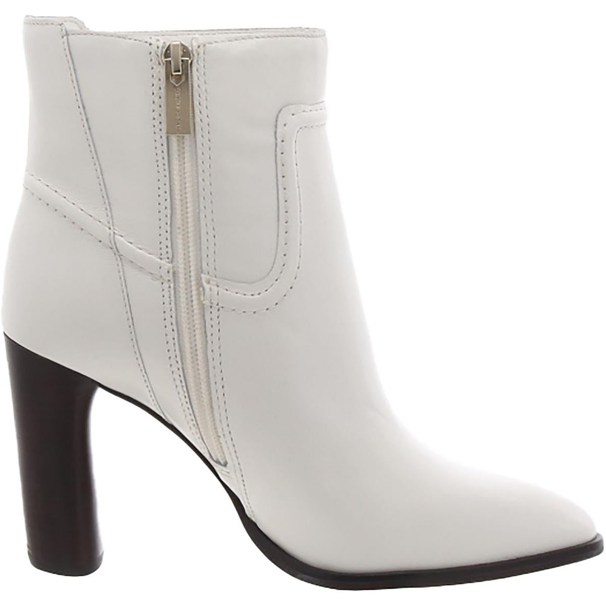 Epandra Womens Leather Almond Booties