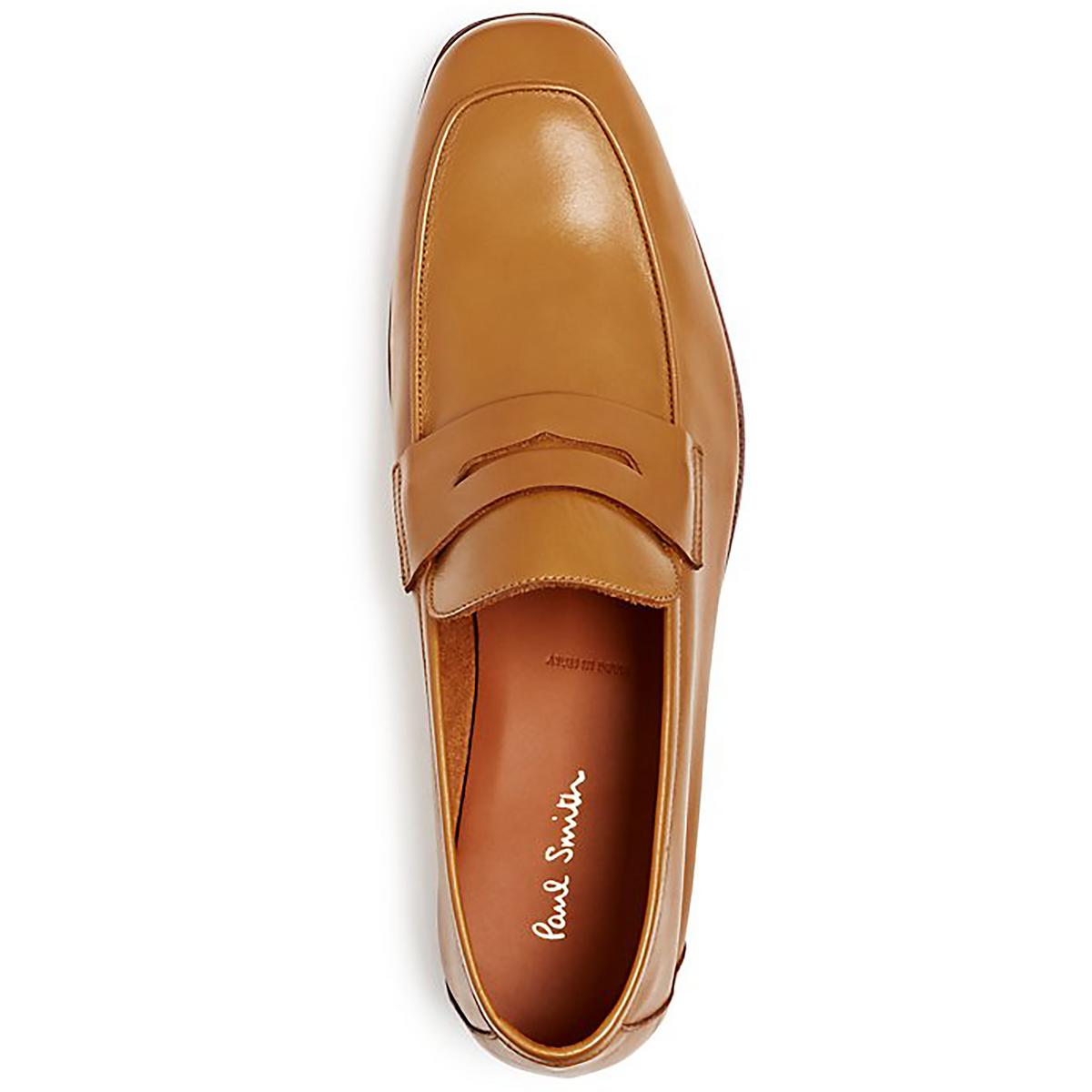 Mens Leather Penny Loafers