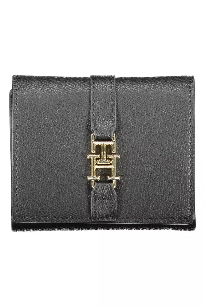 Tommy Hilfiger Black Polyethylene Men's Wallet1