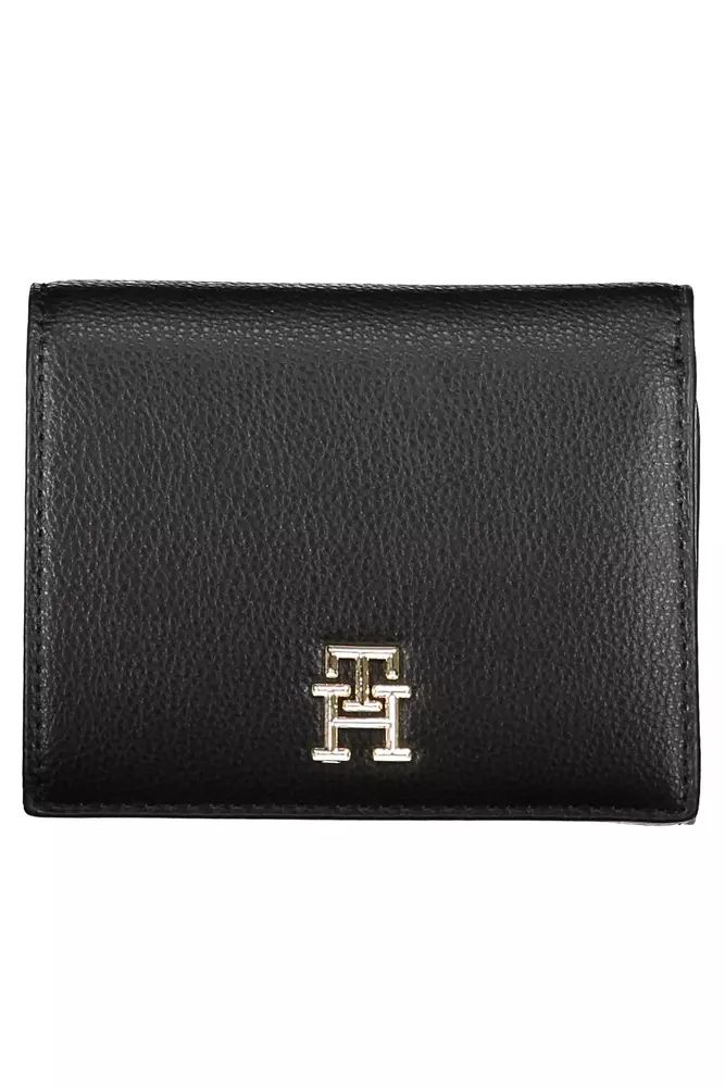 Tommy Hilfiger Black Polyethylene Men's Wallet1