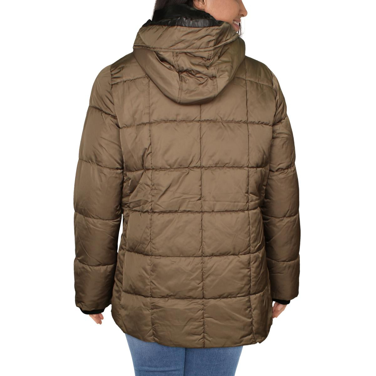 Womens Puffer Lightweight Quilted Coat