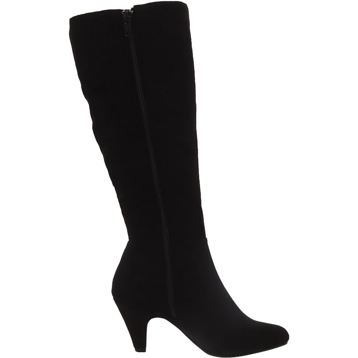 Womens Faux Suede Tall Knee-High Boots