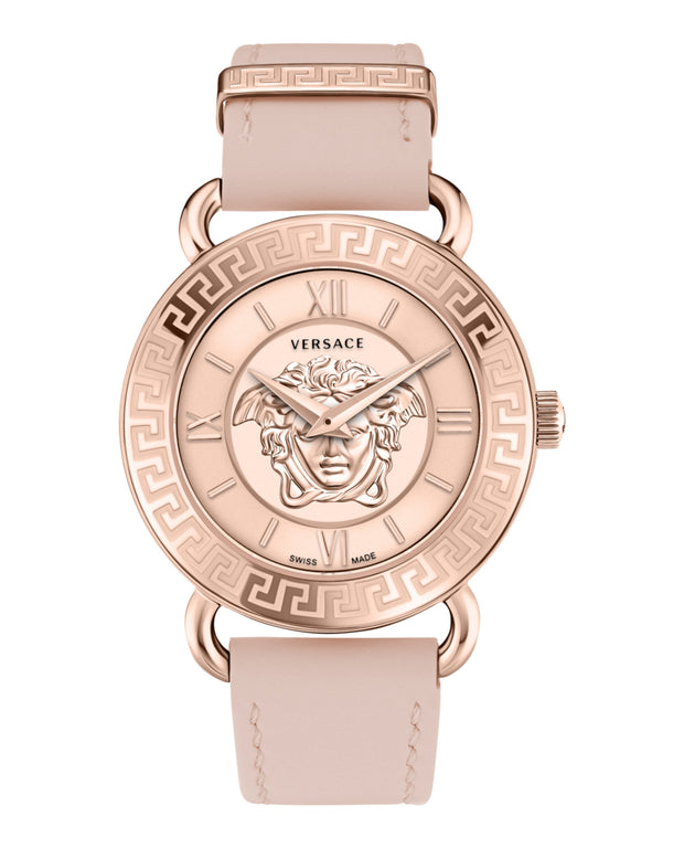 Versace Womens Medusa Rosegold 36mm Strap Fashion Watch – Bluefly