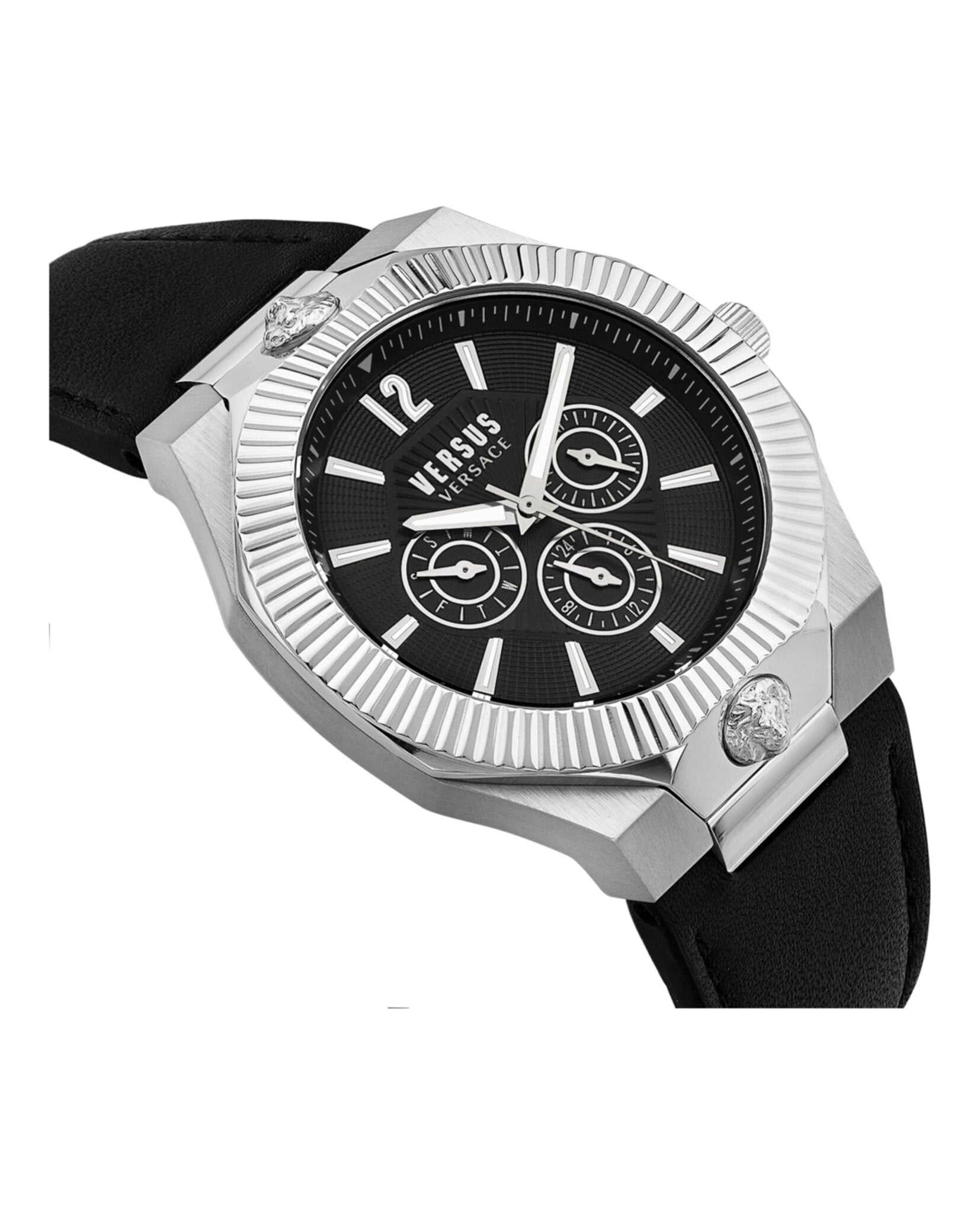 Versus Versace Mens Echo Park Multifunction Stainless Steel 42mm Strap Fashion Watch