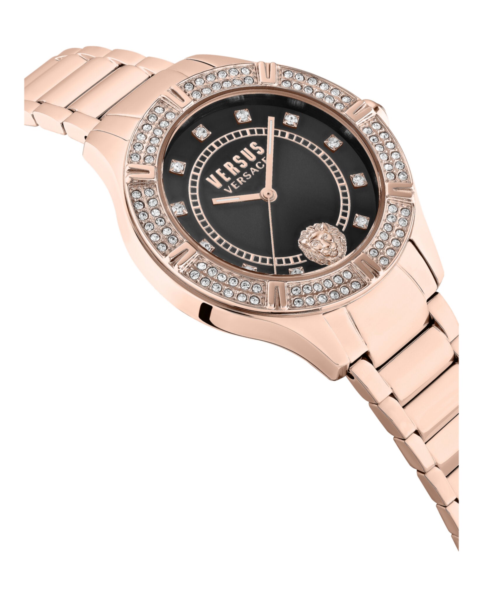 Versus Versace Womens Canton Road Rose Gold 36mm Bracelet Fashion Watch