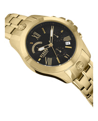 Versus Versace Mens Chrono Lion Gold 44mm Bracelet Fashion Watch5