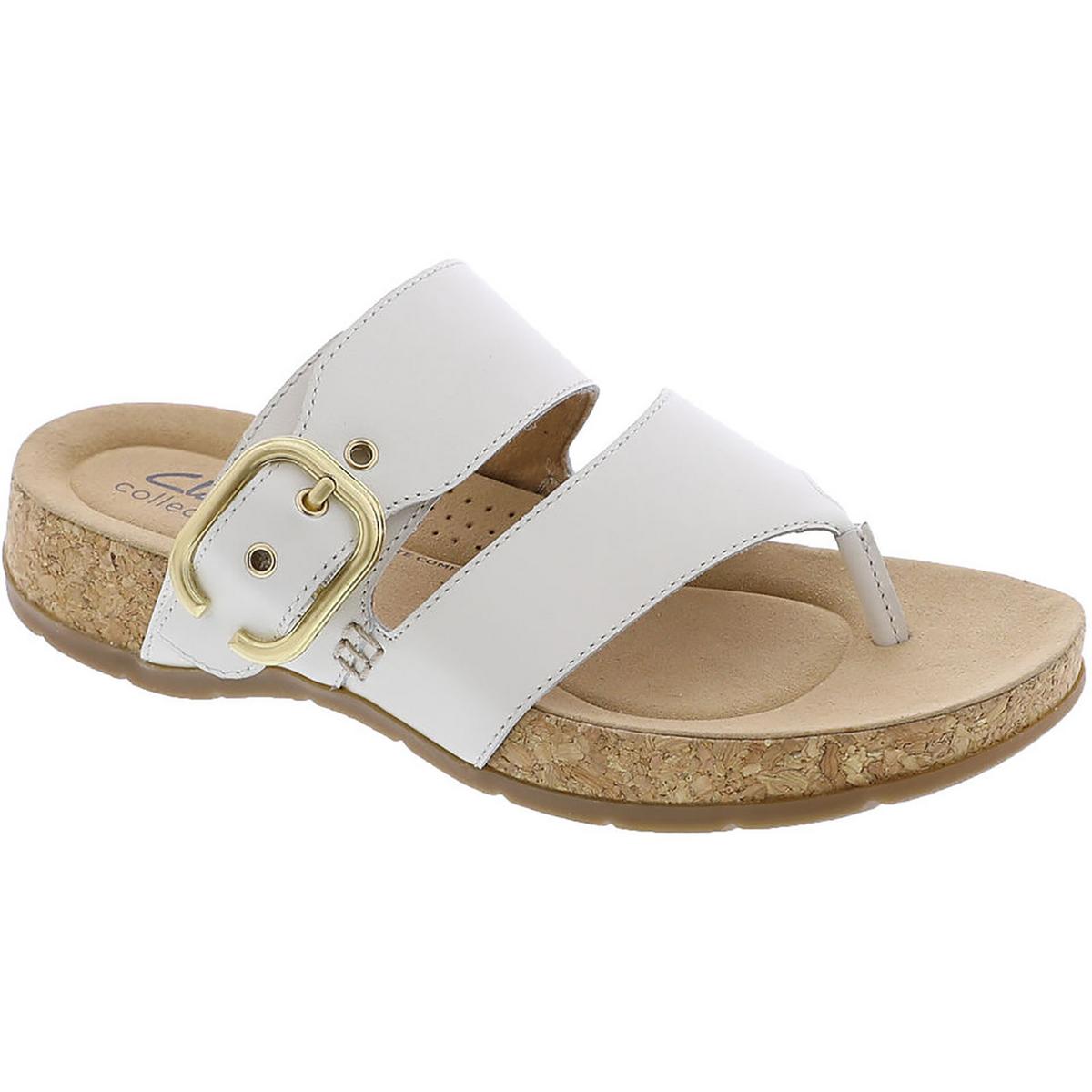 Reileigh Park Womens Cork Slip-On Thong Sandals