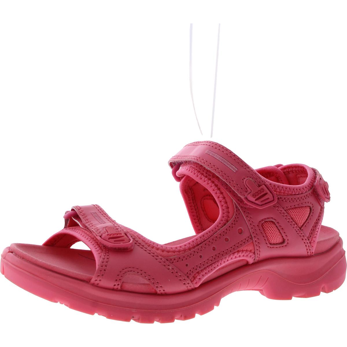 Womens Faux Leather Adjustable Sport Sandals