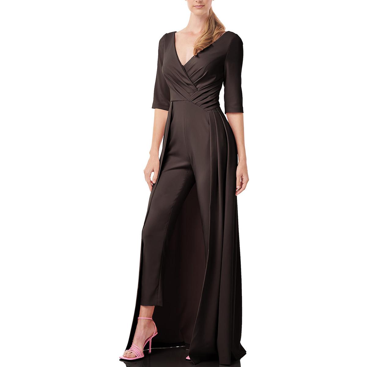 Womens Pleated Walk-Thru Jumpsuit