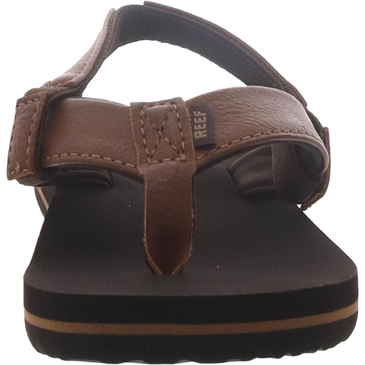 Little Twin Pin Boys Toddler Back Strap Thong Sandals