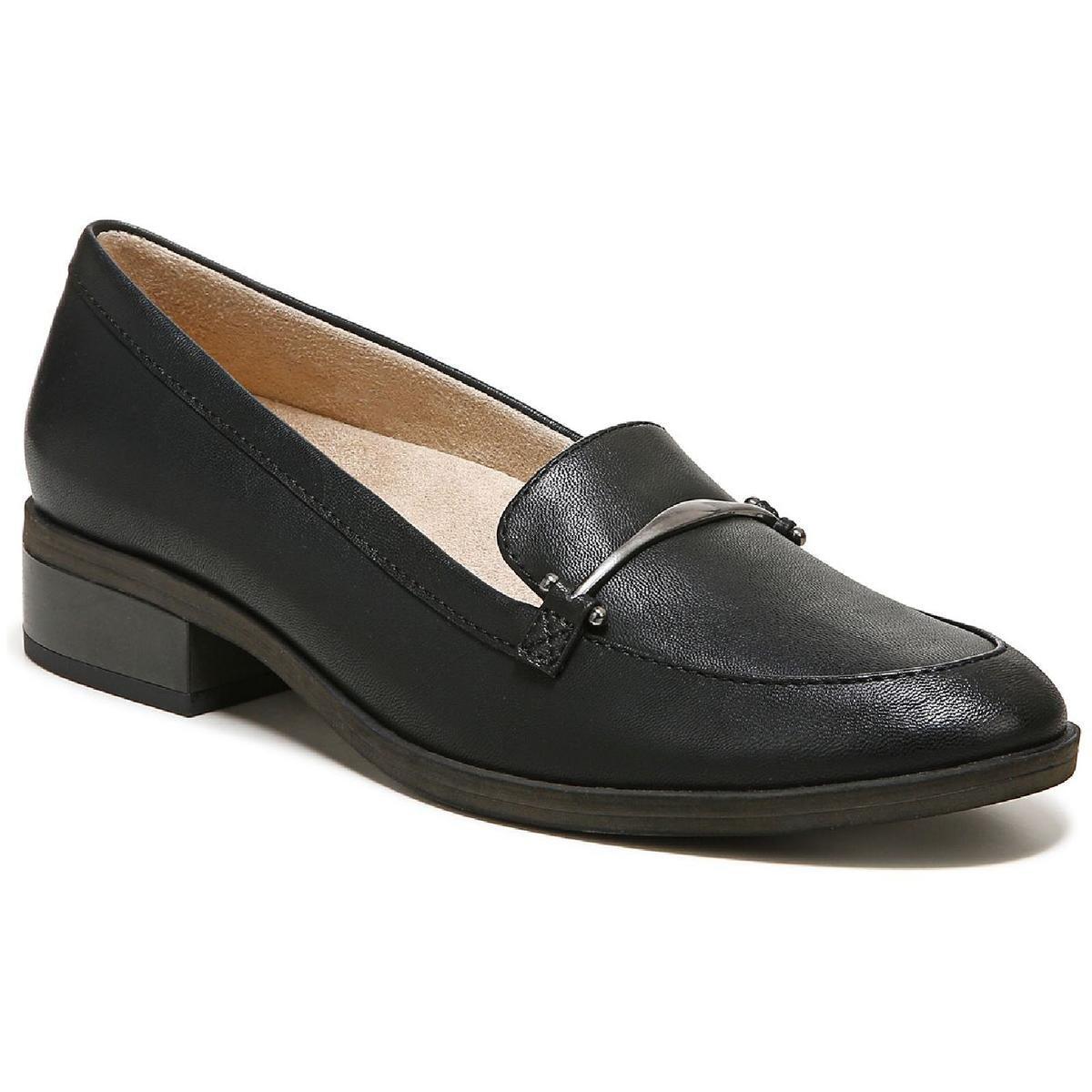 Ridley Womens Faux Leather Slip On Loafers