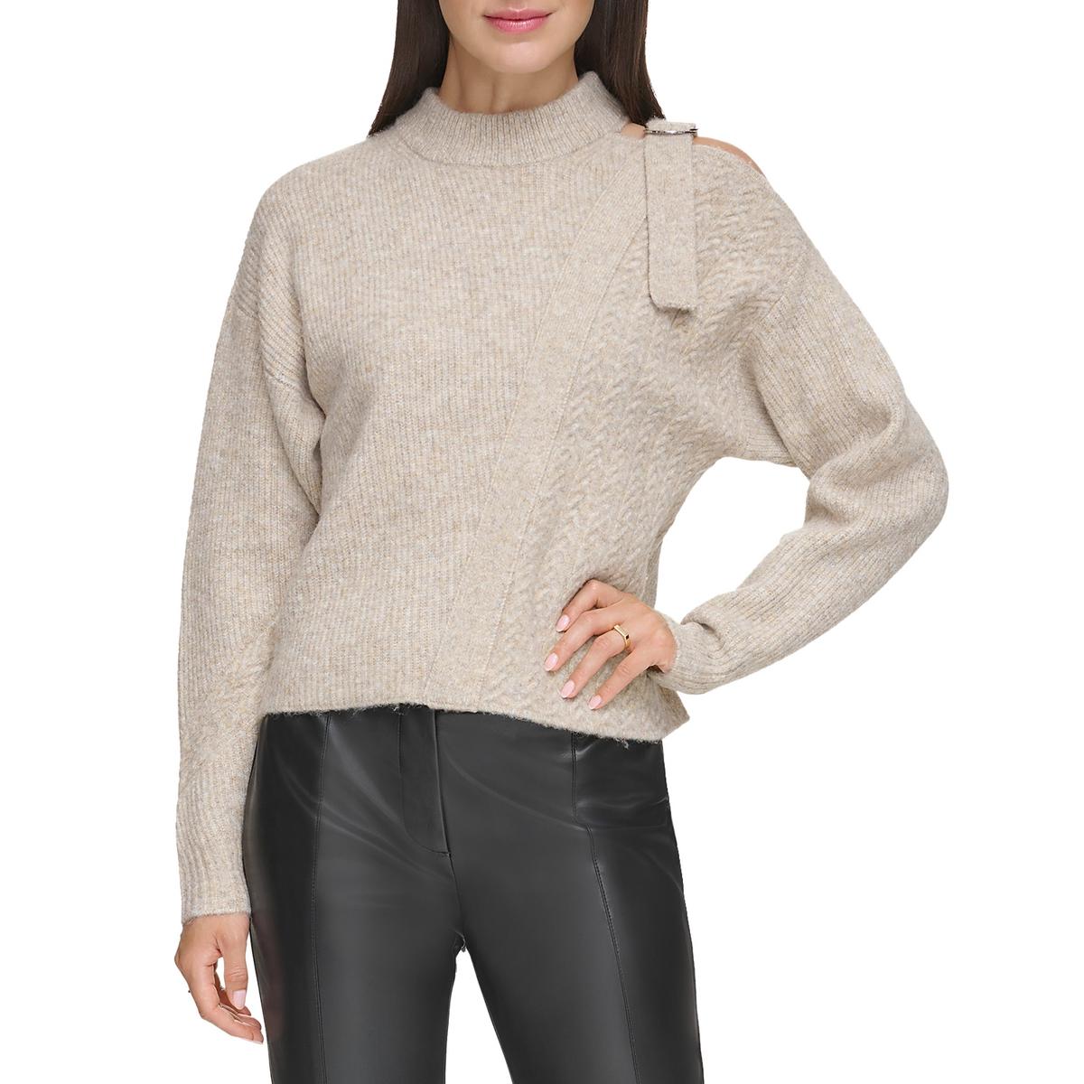 Womens Ribbed Top Pullover Sweater