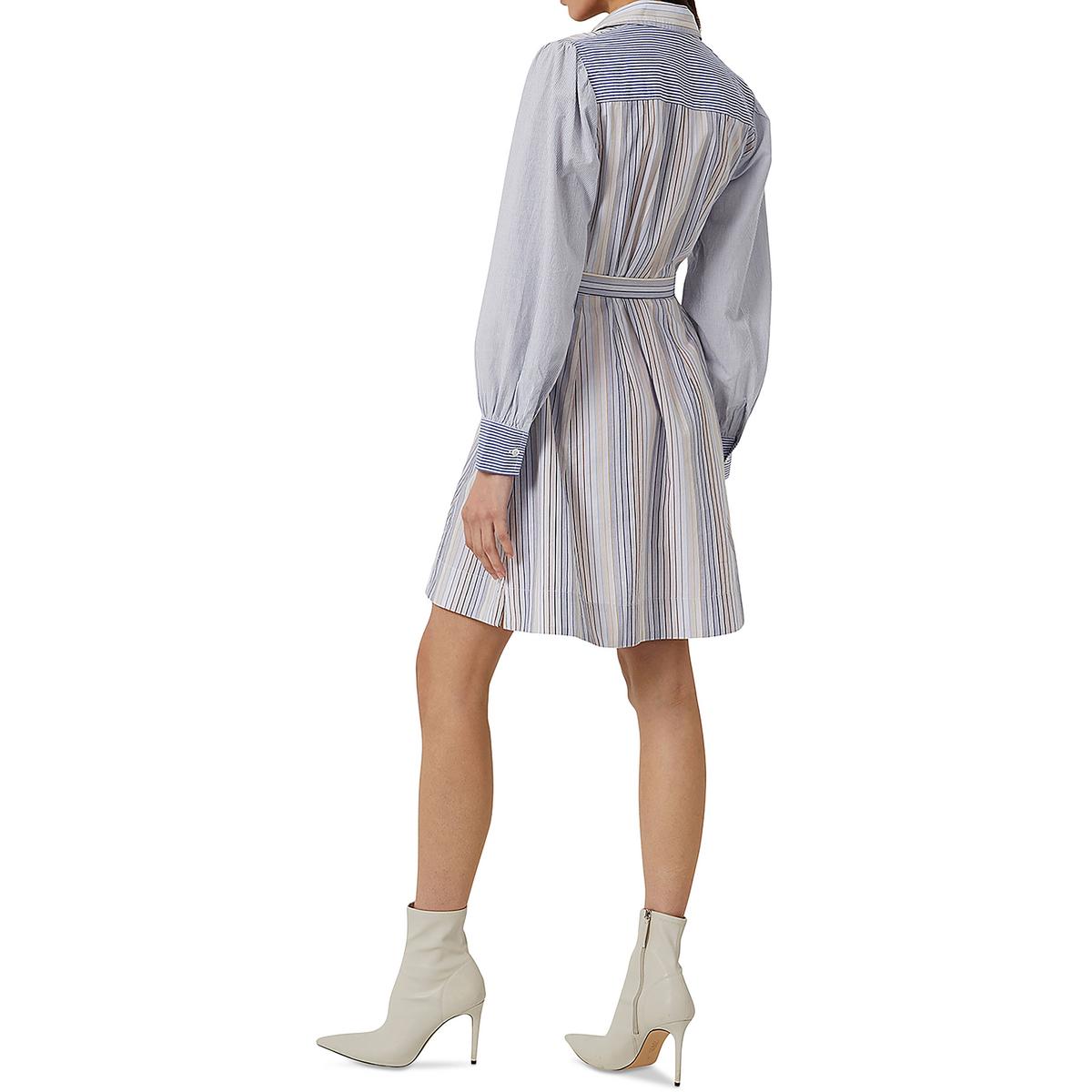 Womens Cotton Above Knee Shirtdress