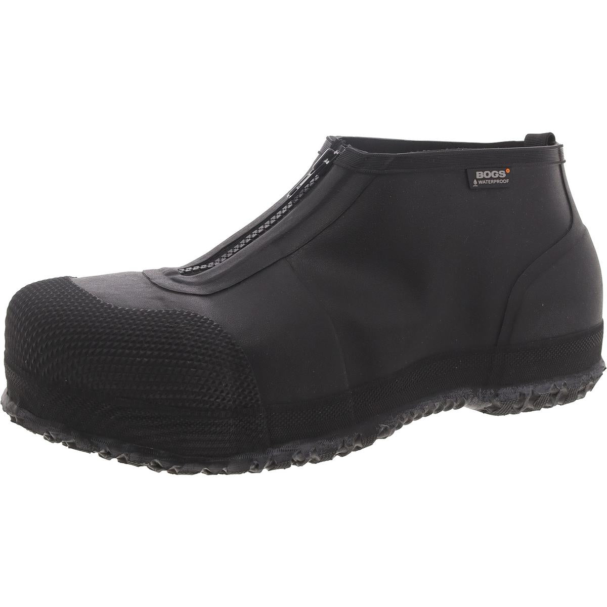 Overshoe Zip Mens Composite Toe Slip Resistant Rain Boots