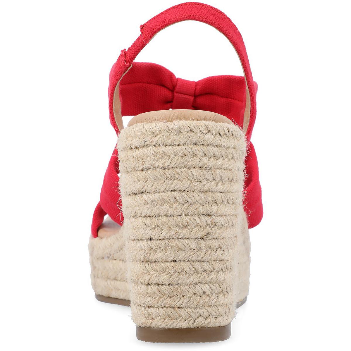 Santorynn Womens Canvas Slip On Espadrilles