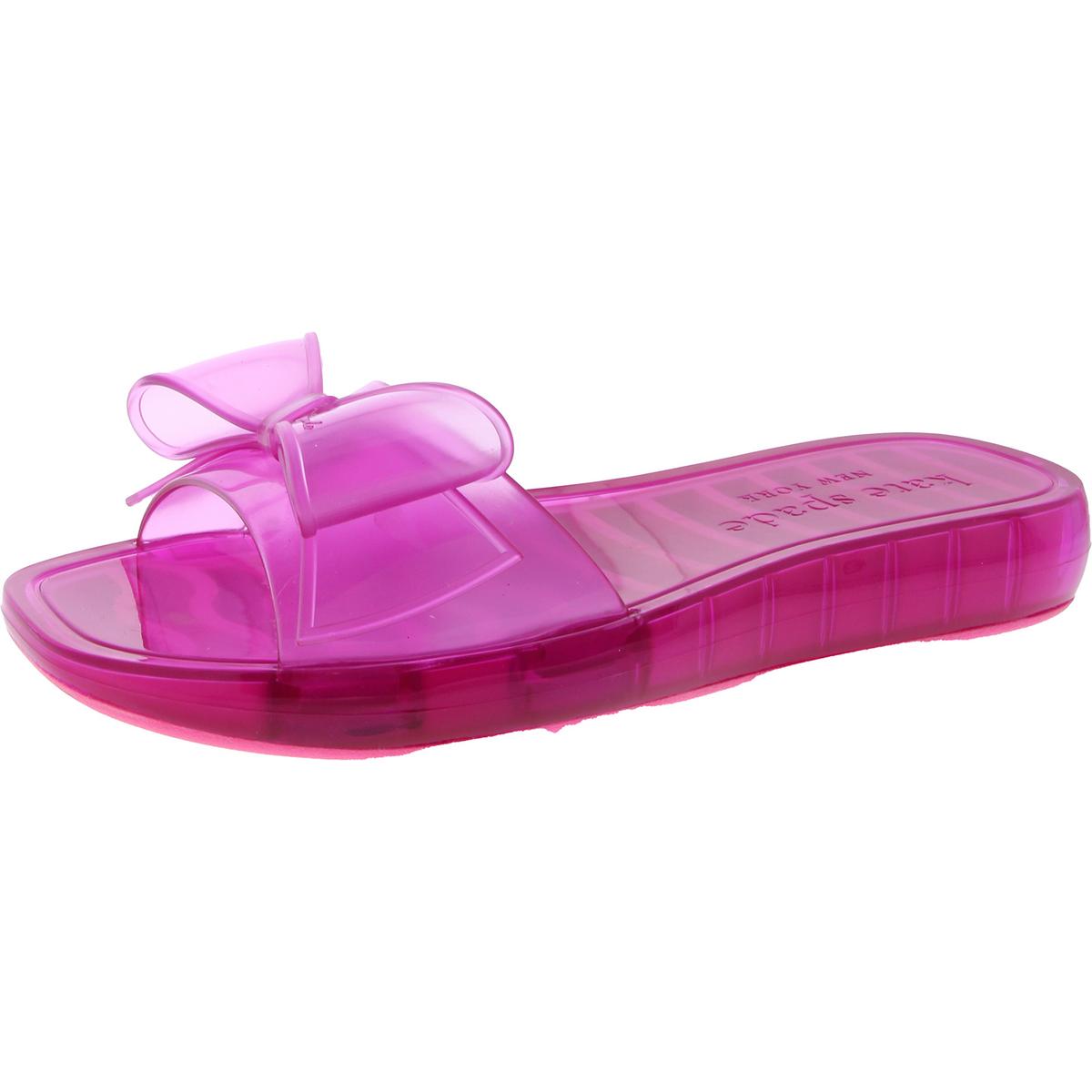 Womens Slip On Platform Jelly Sandals