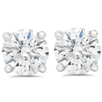 Platinum 1 Ct Diamond Screw Back Studs1