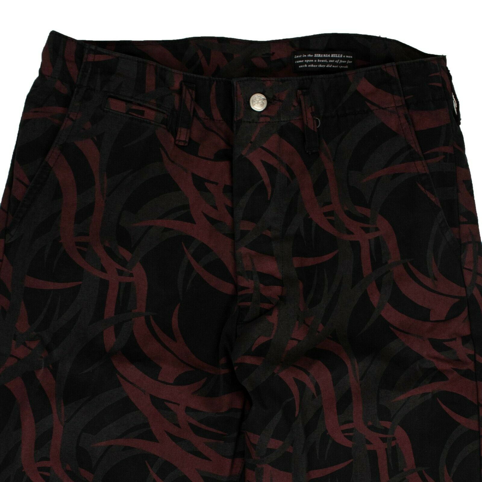 SIBERIA HILLS Black 'Hazzard Camo' Pants3