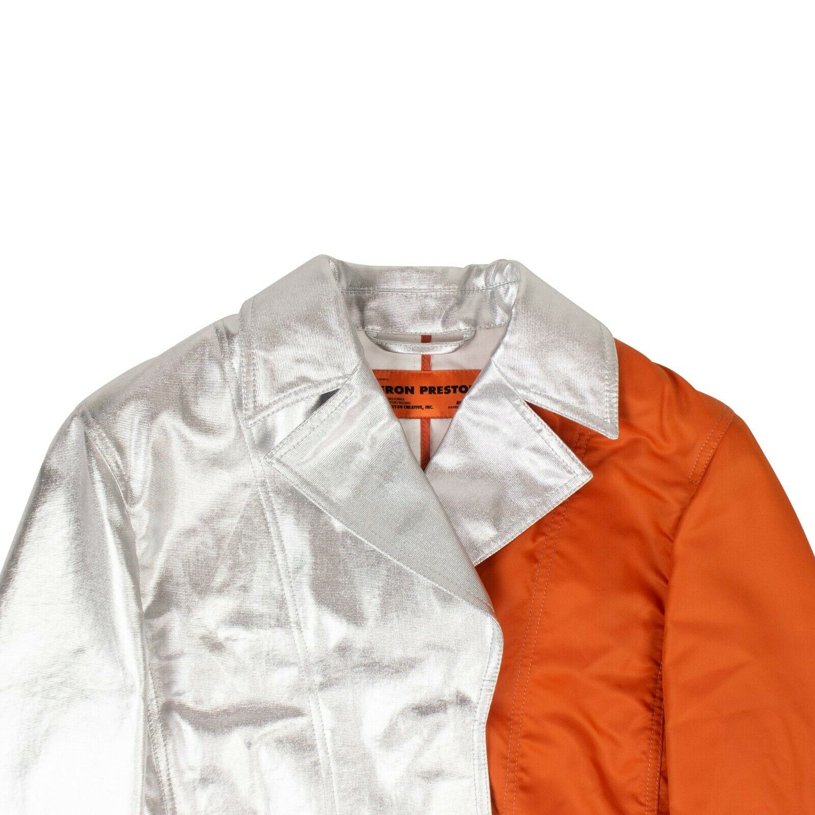 HERON PRESTON Silver/Orange Blazer6