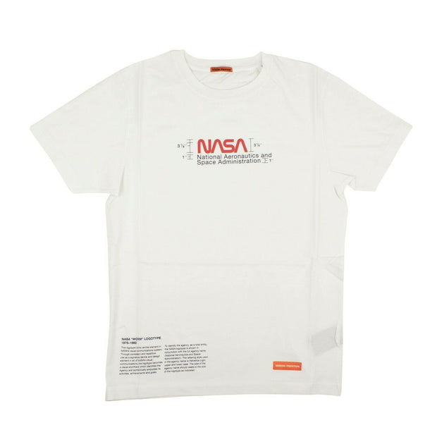 HERON PRESTON White NASA Logo Short Sleeve T-Shirt – Bluefly