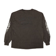 GALLERY DEPT. Grey Flames Logo Long Sleeve T-Shirt – Bluefly
